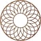 Ekena Millwork Cannes Wood Fretwork Pierced Ceiling Medallion, Walnut, 36"OD x 12 1/4"ID x 3/8"T CMWP36X36X0375CNWA - alternate 3